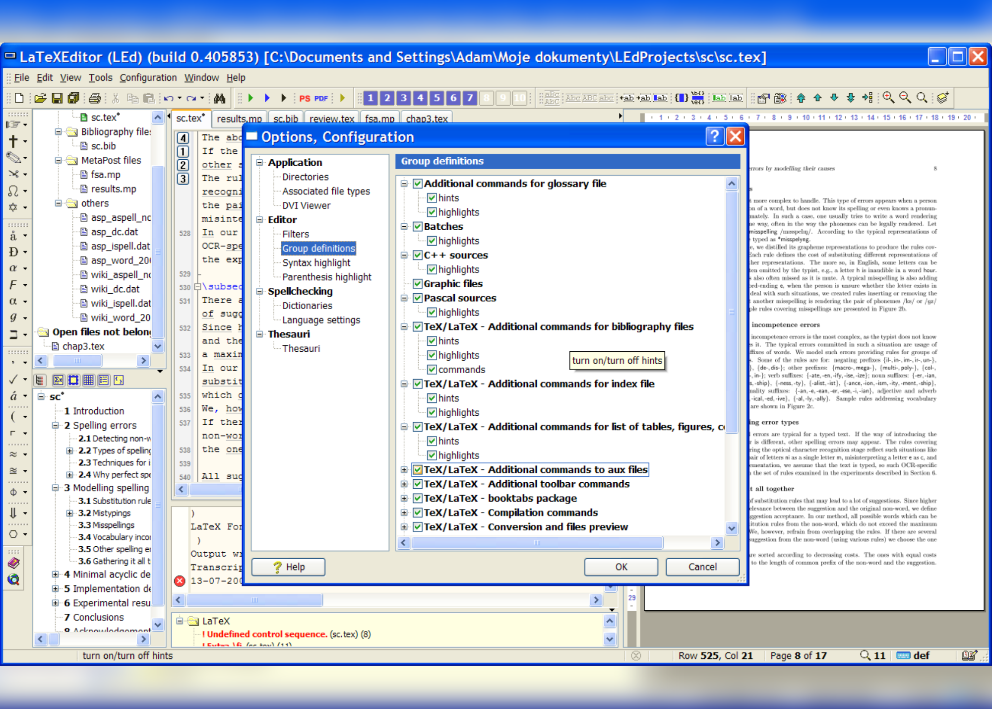 A screenshot showing syntax highlight part 2